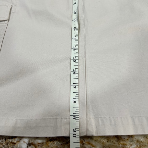 PRICE DROP!!  Talbots  Skirt with CARGO POCKETS Tan 12P - Gently LOVED - EUC - Picture 10 of 12